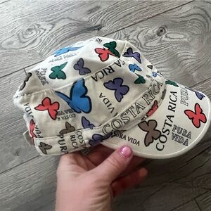 Costa Rica Pura Vida Butterfly Cap